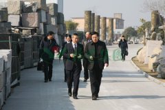 区向导考察团莅临008PG国际集团检查指导事情